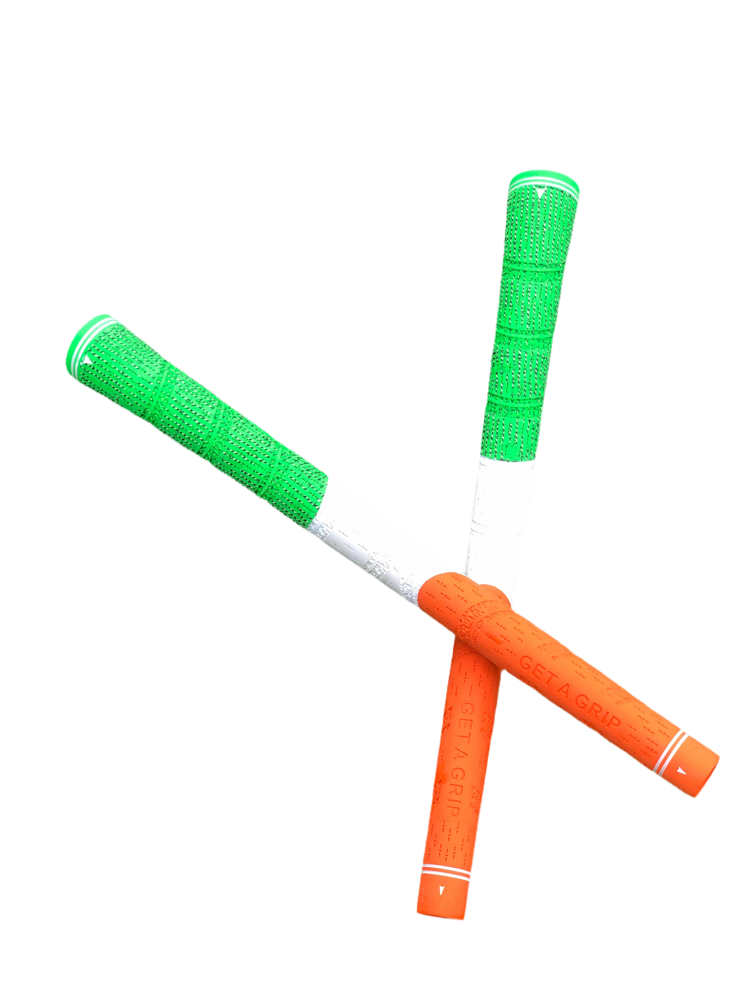 Green, White & Gold Golf Grip