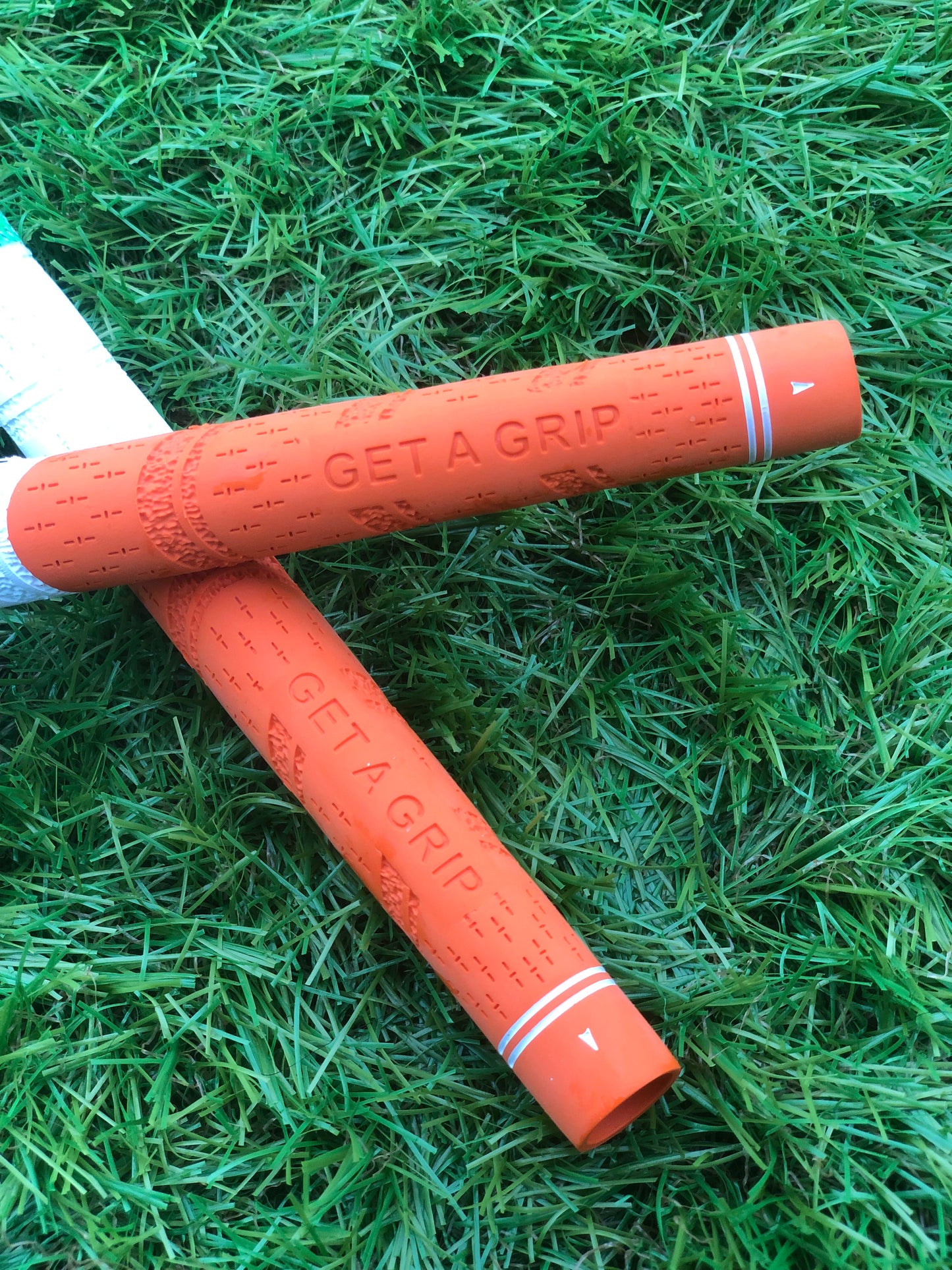 Green, White & Gold Golf Grip